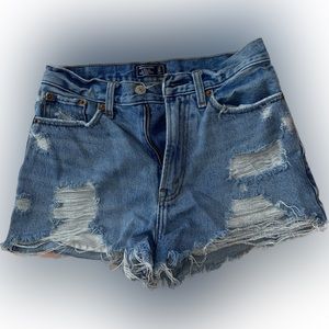 Abercrombie High Waisted Shorts